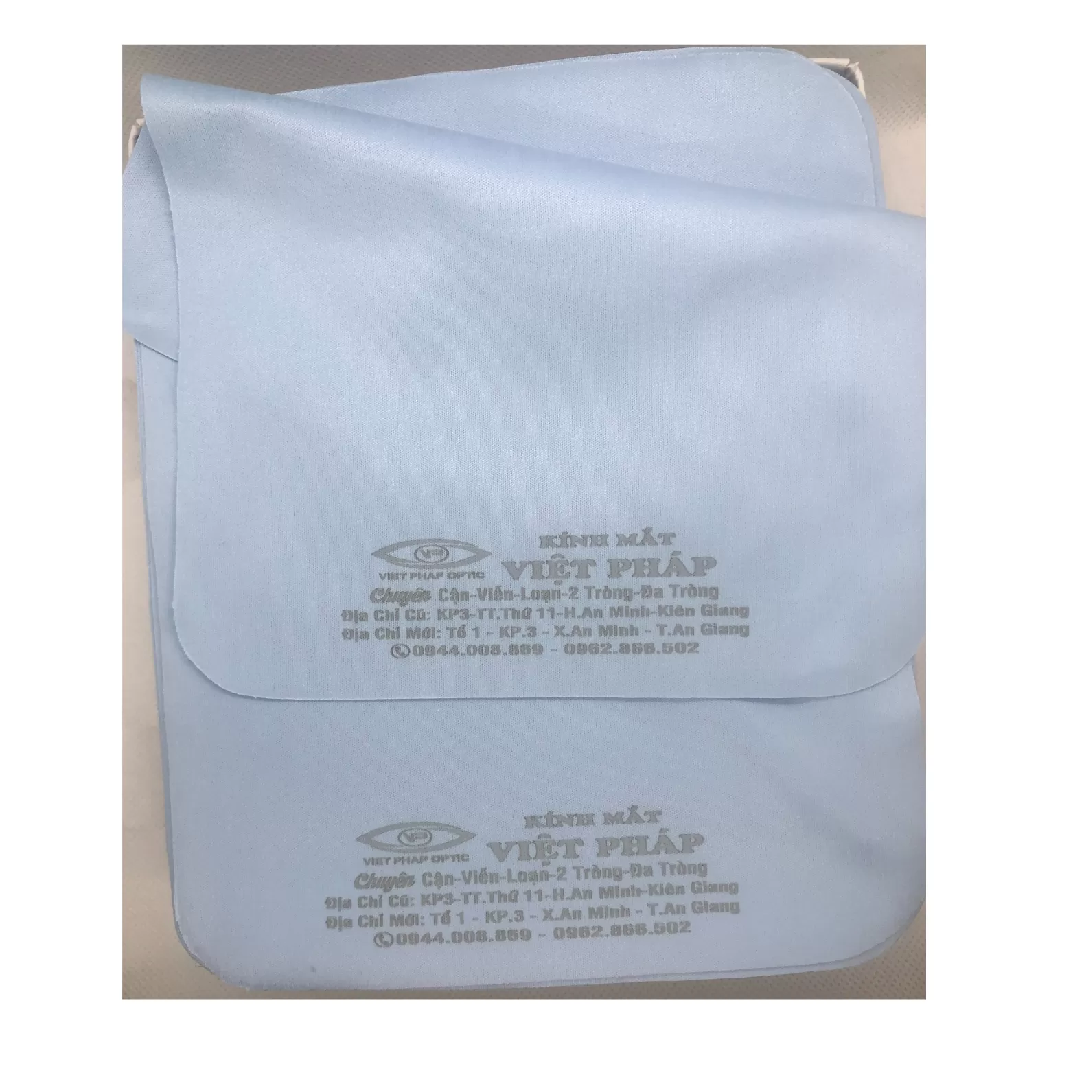 In khăn KingEye Pure - Xanh Ghi Xám