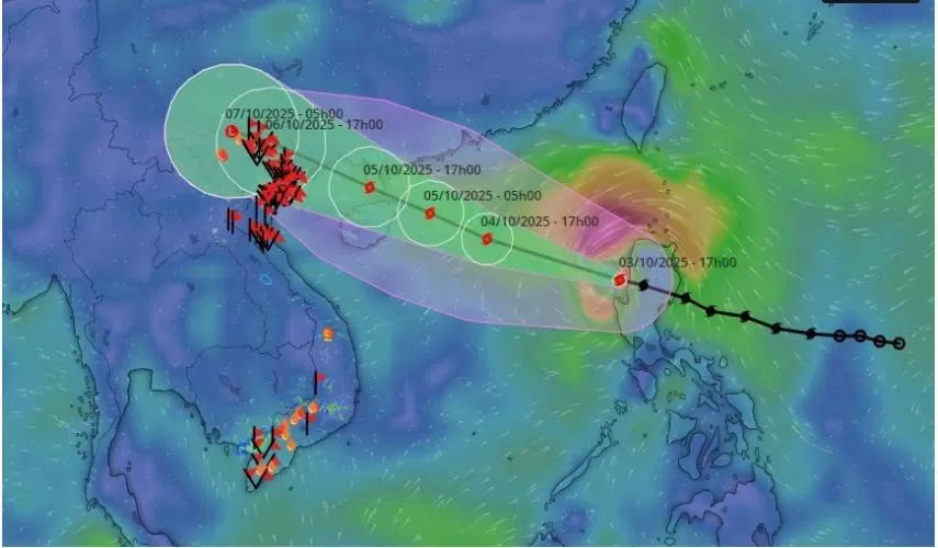 Dự báo khẩn cấp: Bão Matmo (Số 11) – Nguy cơ 