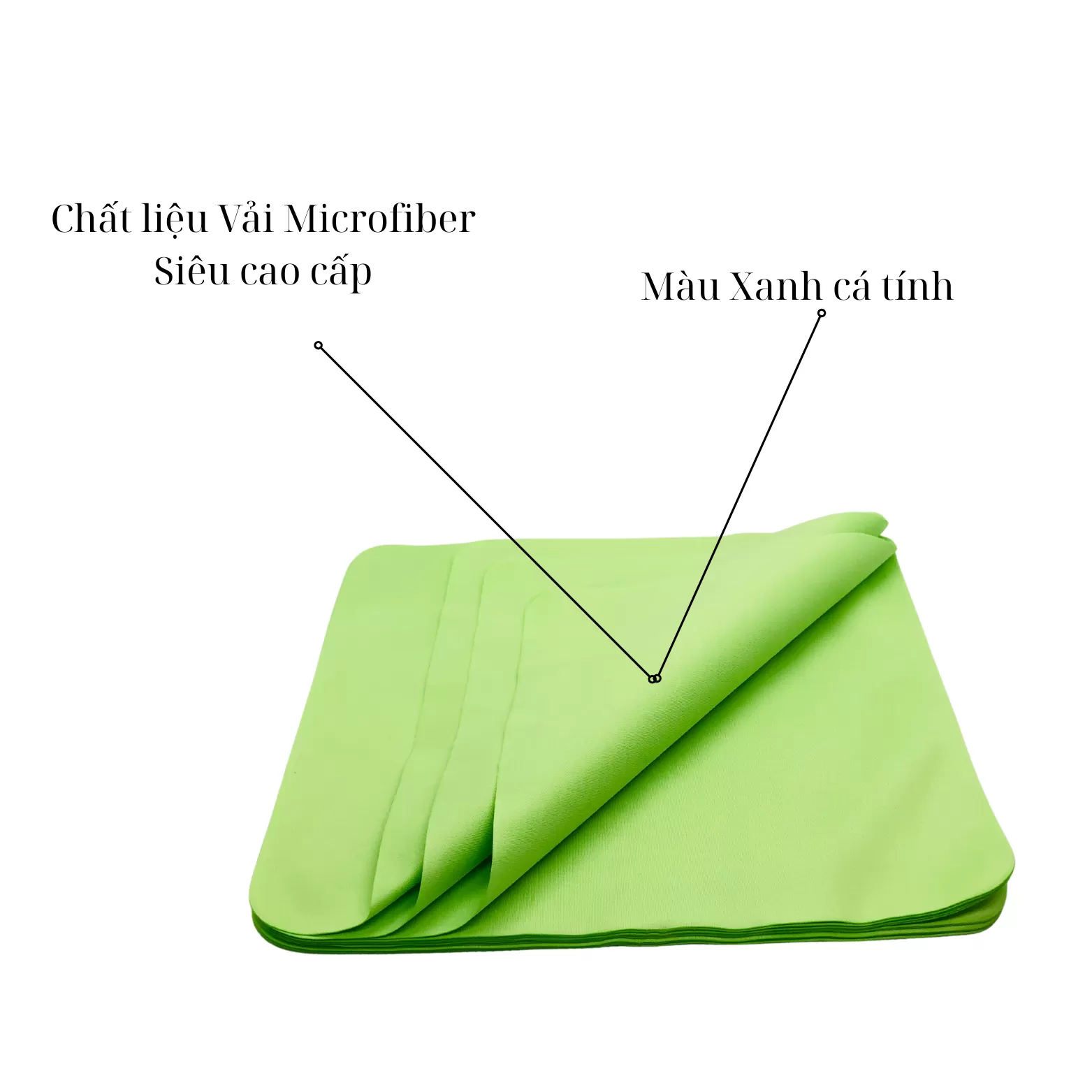 Khăn KingEye Premium V1 - Xanh Lá