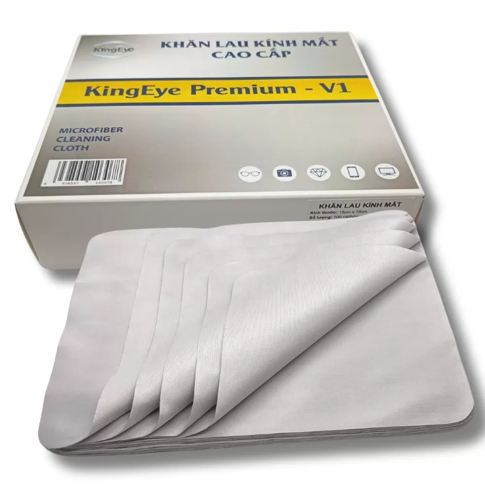 Khăn KingEye Premium  V1 - Xám Bạc1