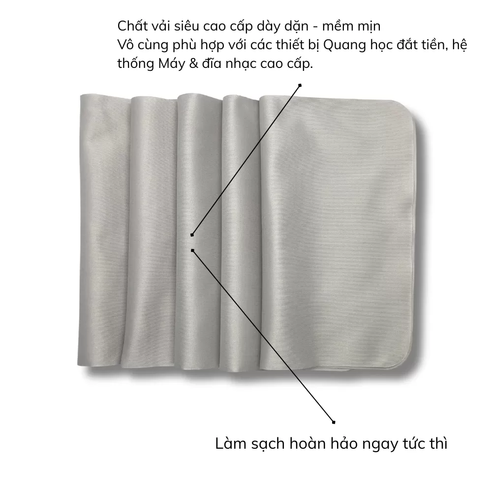 Khăn KingEye Pro V1 _ Xám Bạc