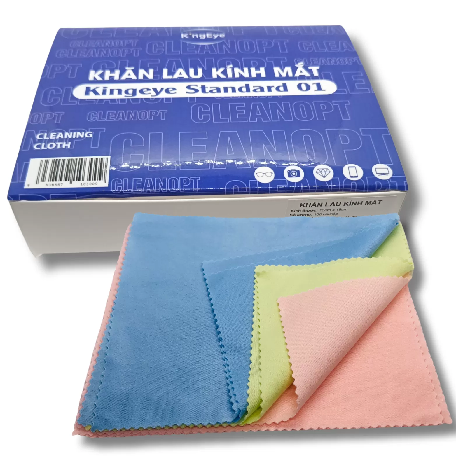 Khăn KingEye Standard 01 - nhiều màu