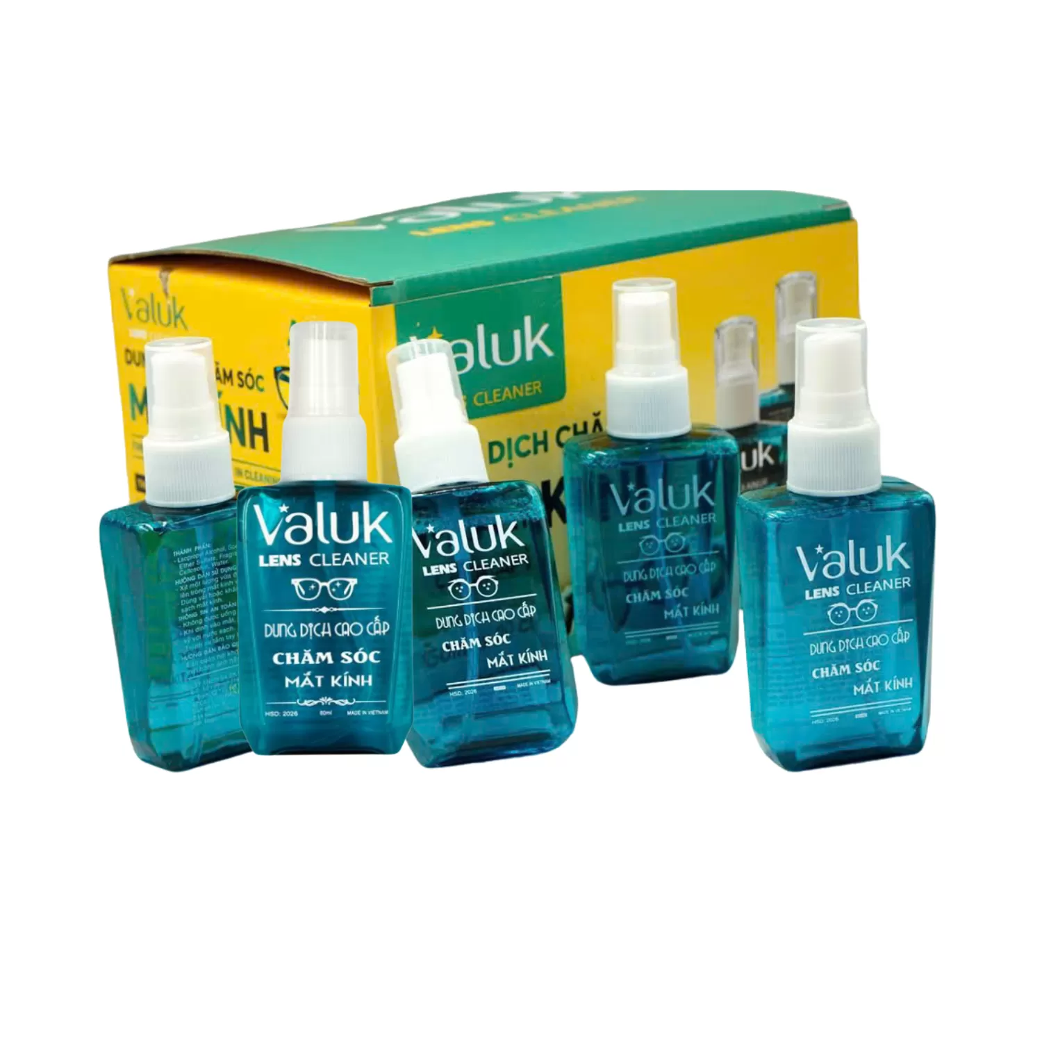 NƯỚC LAU KÍNH MẮT VALUK 60ML