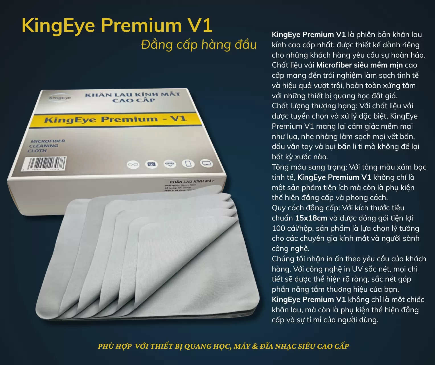 Tại Sao Khăn Lau Kính Cao Cấp Lại Là 